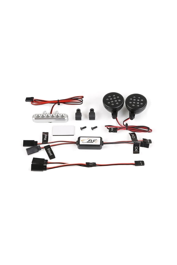 CNC LED Rear Tail Brake Side Spot Light Lamp for 1/5 RC HPI Rovan BAJA 5B 5T 5SC