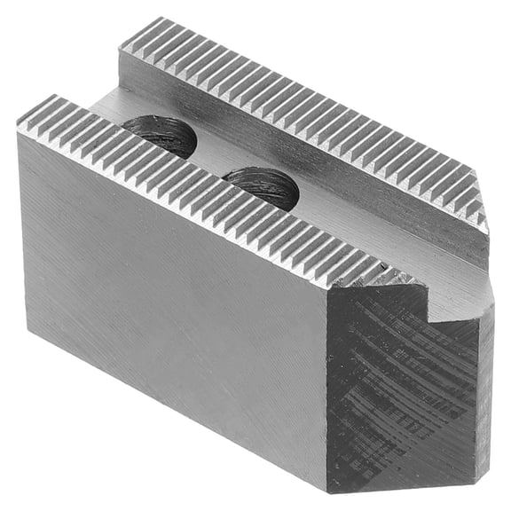 NIAIZEK Silver Metal Lathe Clamp with Hydraulic Soft Claw for Precise Machining