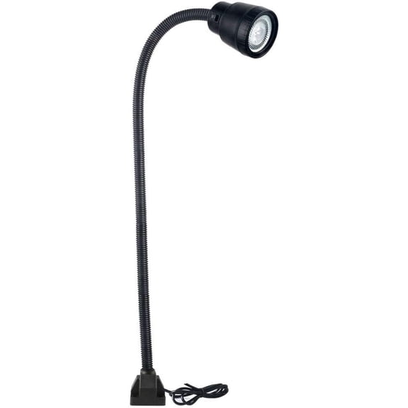 CNC Led Machine Work Lights 5W 24V Waterproof IP54 Bolt on Industrial Light with Plus Long Gooseneck Lamp (1000mm)