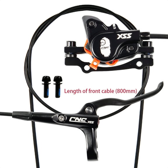 CNC MTB Bike Hydraulic Brake Caliper+Handle Levers+Rotors MTB Mountain Bike Disc Brakes Set XS990