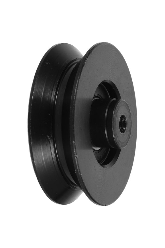 CNC Machine Tool Pulley Spline Keychain Wearable Cartons Ring Black