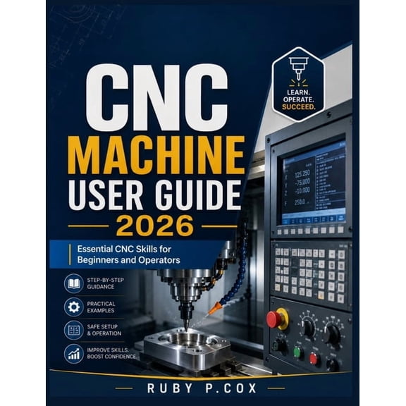 CNC Machine User Guide 2026: Essential CNC Skills for Beginners and Operators, (Paperback)