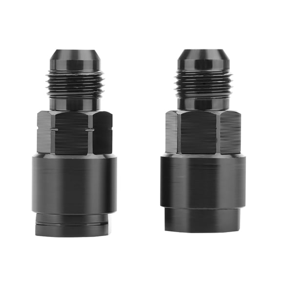 CNC Machined Billet Aluminum Connect Fittings Easy Disconnection Universal for Various Fluids