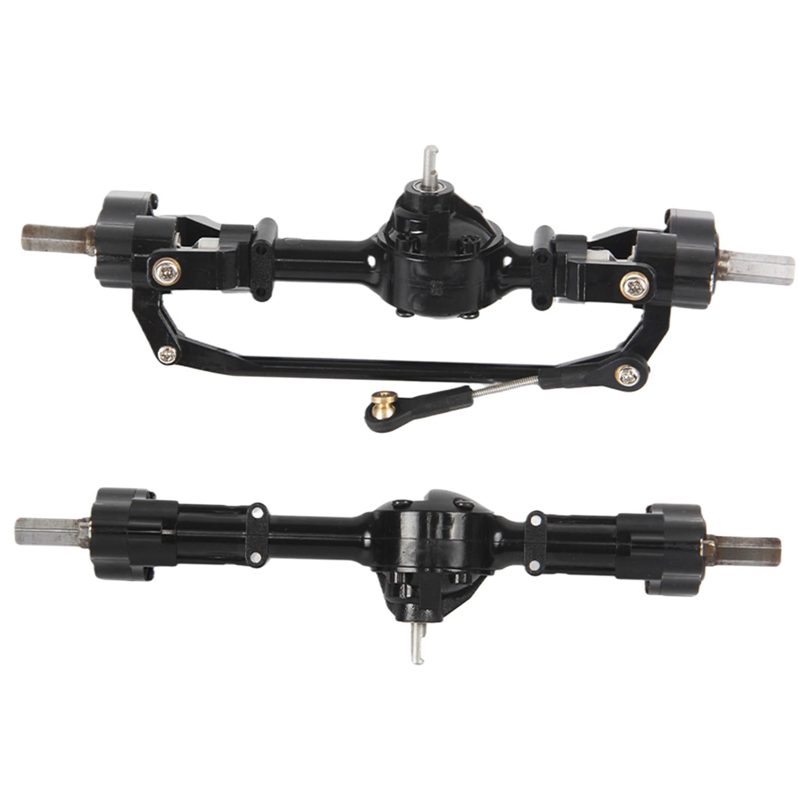 CNC Metal Front Rear Axle Assembly for WPL 1 16 Scale RC Car Pickup Truck Upgrade Accessory Front and Rear Walmart