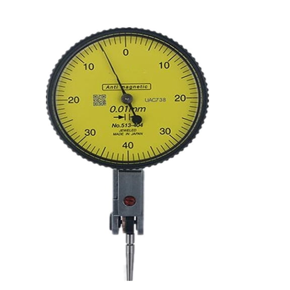 CNC Micrometer 513-404 Analog Lever Dial Indicator Dial Accuracy 0.01 Range 0-0.8mm Diameter 40mm 32mm Measuring Tool ,Very Versatile