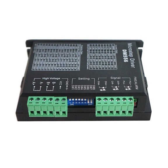 CNC Parts DM556 Stepper Motor Driver For 57 86 Series 2-phase Digital Stepper Motor Drive