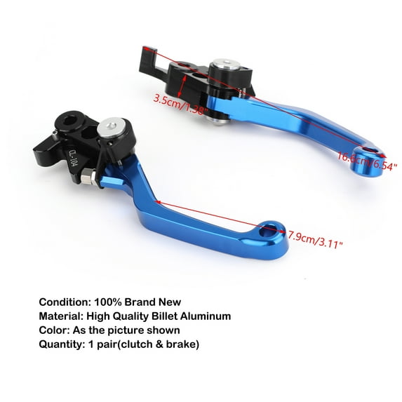 CNC Pivot Brake Clutch Levers For Husqvarna Motorcycle