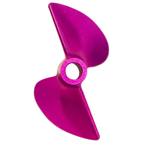 CNC Propeller Rc Boat 42mm 1.4pitch 3/16 bore 4214 Purple prop (RH)
