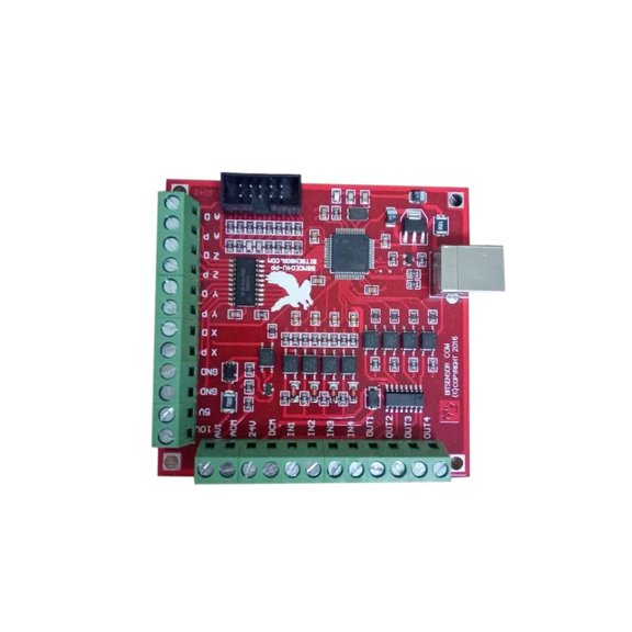 CNC Red Breakout Board USB 100Khz 4 Axis Interface Driver Motion Controller Driver Board