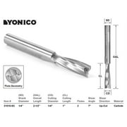 CNC Router Bit Low Helix Up Cut 1/4 X 1 X 1/4 X 2-1/2 - YONICO 31010-SC