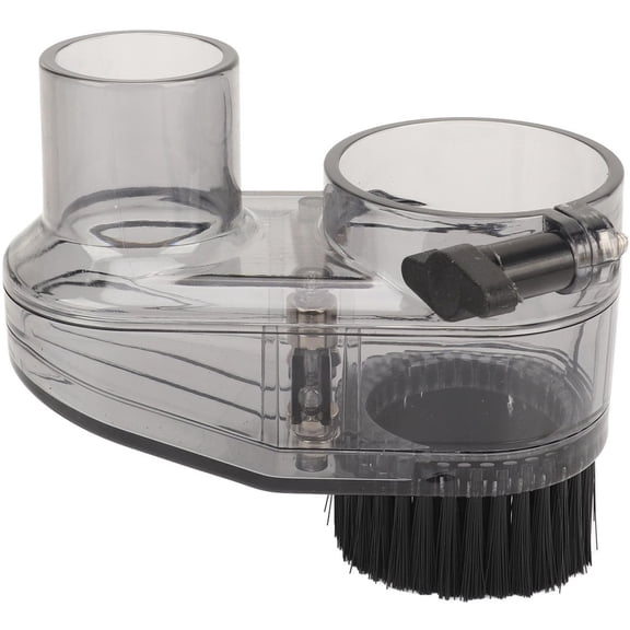 CNC Router Dust Boot 52 mm Diameter Clear CNC Dust Boot Magnetic Adjustable Height 38 mm Hose Diameter for 52 mm Spindle Motors and Router