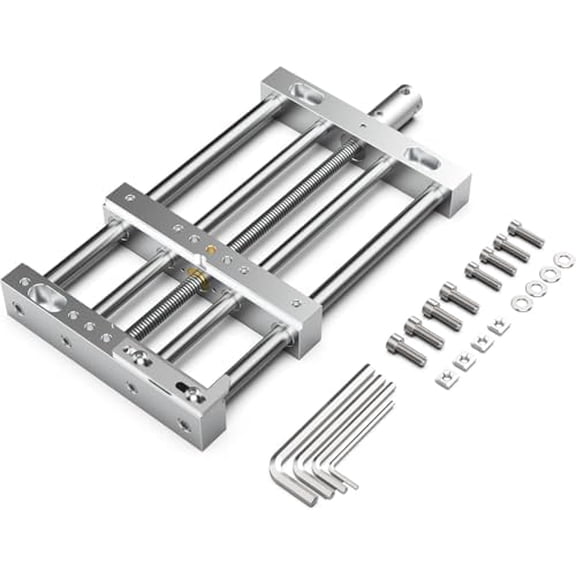 CNC Router High-Precision Aluminum Vise Bench Clamp, 282mm x 150mm x 30mm$$Tools & Hardware Other
