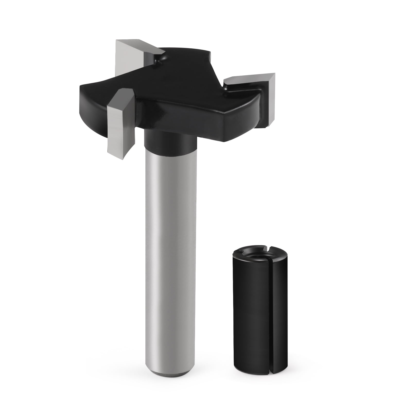 CNC Spoilboard Surfacing Router Bit 1/4 Inch Shank, 1" Cutting Diameter