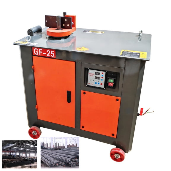 CNC Steel Bar Reinforcement Hoop Bending Coiling Machine External Fully Automatic 220V