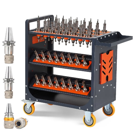 IMIKEYA Cnc Tool Cart Robust Construction Heavy Duty Mobility for Garage Storage