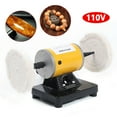 thumbnail image 1 of CNCEST 110V Lathe Buffing For Jewelry Dental Mini Polishing Polisher Machine Heavy Duty, 1 of 8