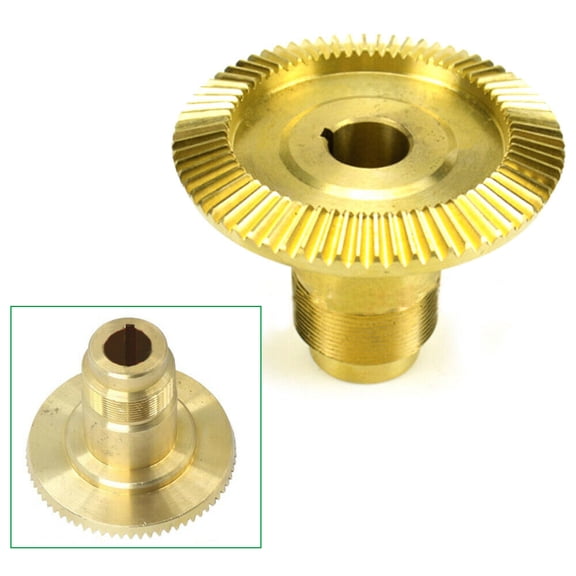 CNCEST 16mm Bridgeport Mill Machine Bevel Bronze Gear, Fits Servo Power Feed For CNC Machine