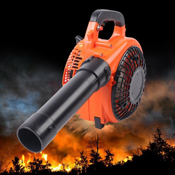 CNCEST 2-Stroke Gas Powered Dust Leaf Blower, Portable Handheld Garden Yard Cleaner