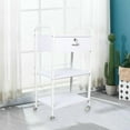 thumbnail image 1 of CNCEST 3 Tier Kitchen Cart on Wheels Rolling Utility Storage Organizer Trolley 15kg, 1 of 9