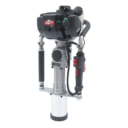 CNCEST 4 Stroke Gasoline Powered Engine Fence Pile Driver Wood Piles or Steel Pipes