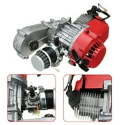 CNCEST 49CC 2-Stroke Pull Start Motor Engine for Pocket Mini Pit Quad Bike Scooter ATV