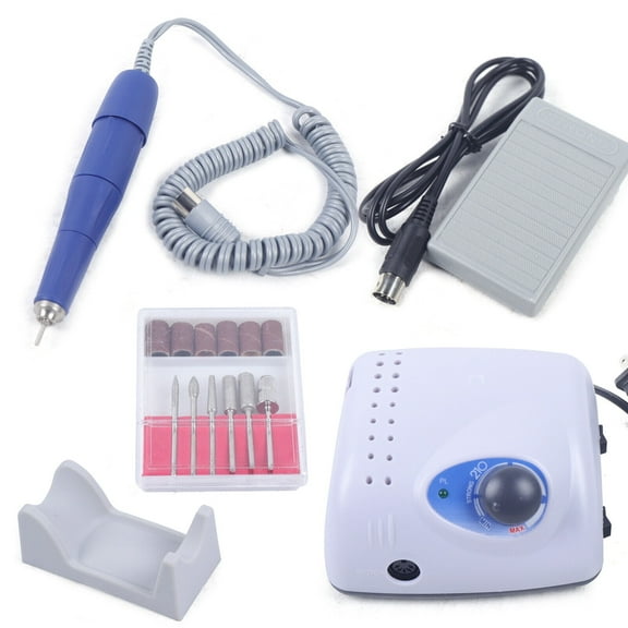 CNCEST 65W Electric Nail Drill Machine 210 105L Model Micro Motor Handpiece 35000RPM