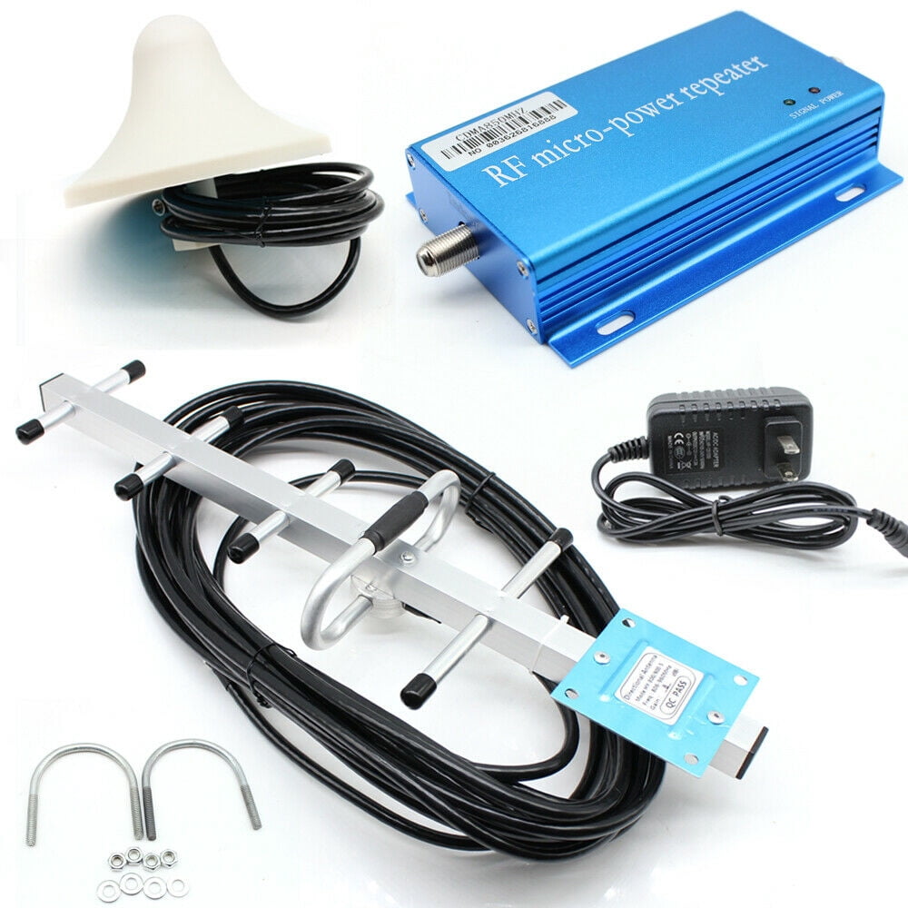 CNCEST CDMA 850MHz Cell Phone Signal Booster Amplifier Mobile Repeater for Home