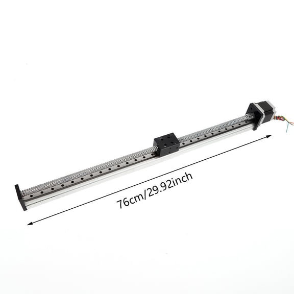 CNCEST CNC Linear Slide Motion Rail Stage Ball Screw Guide Actuator Table 600mm