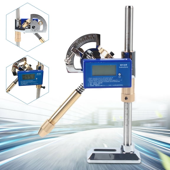 CNCEST Digital Display Angle Manipulator Gem Faceting Machine Angle Polishing Handle