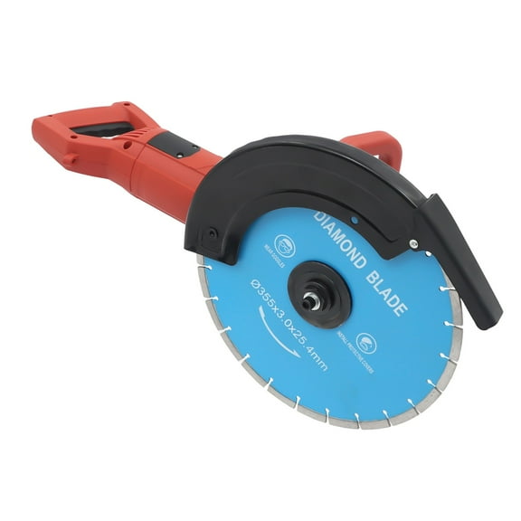 Electric Concrete Saw W/14" Blade and Tools, Masonry Saw for Brick, Porcelain, Granite, Reinforced Concrete and Other Material