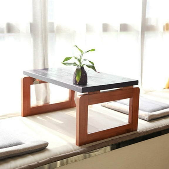 Folding Coffee Table Tea / Snack Picnic Table Bed Table Window Laptop Table Wood