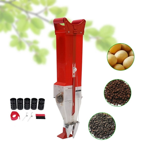 CNCEST Manual Hand-Held Applicator Fertilizer Machine Peanut Seeder Seed Fertilizer