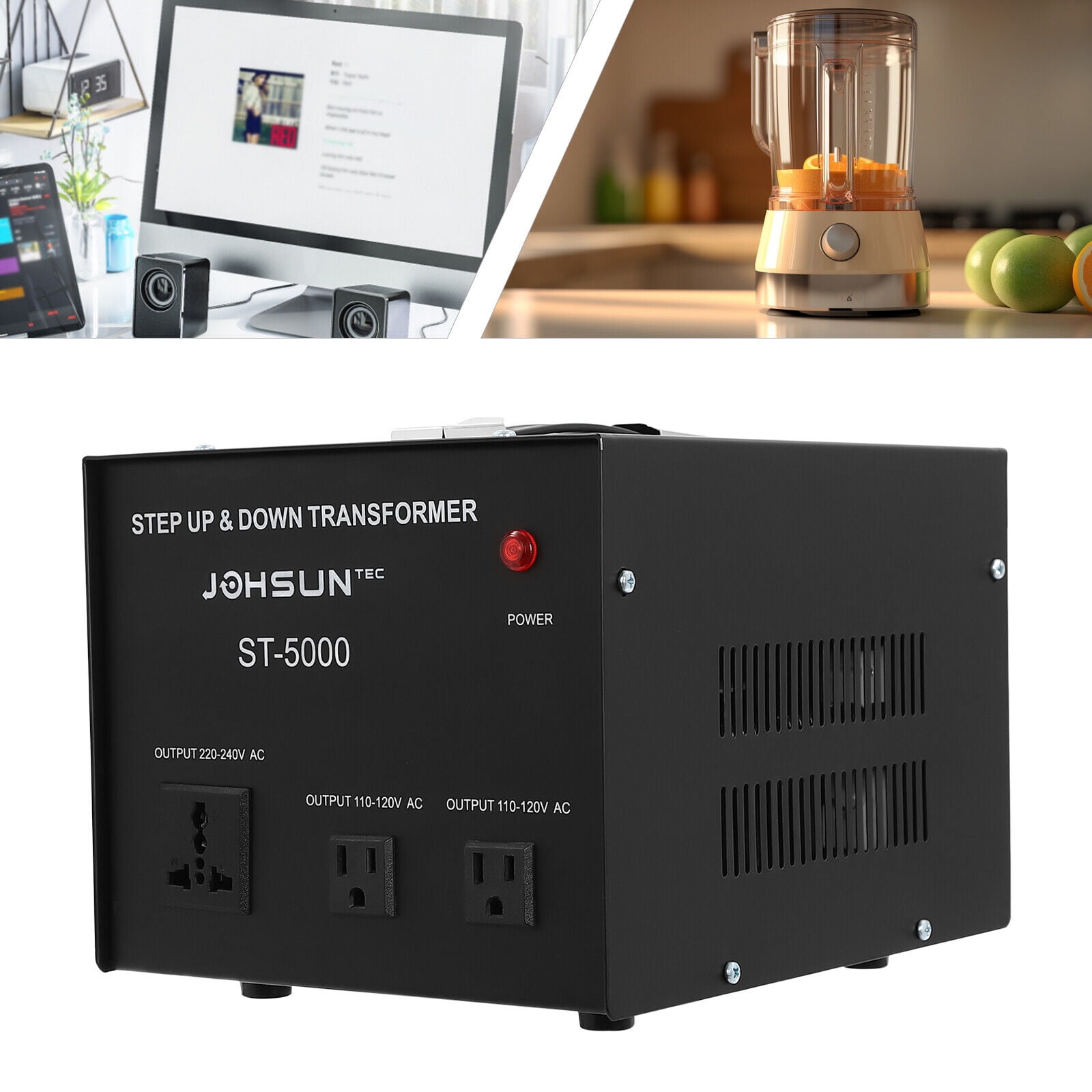 CNCEST Transformers 110V-120V220V-240V ST-5000 Up to 5KW Step UpDown Voltage