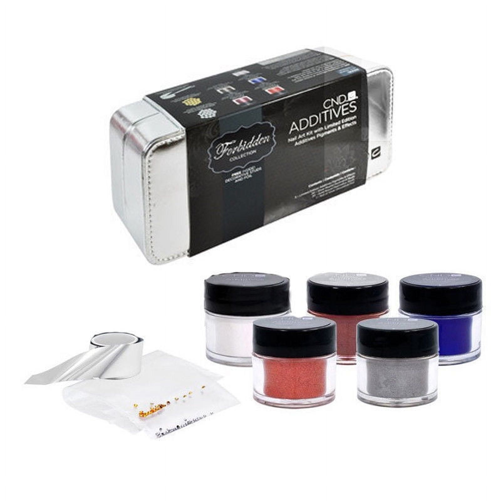 CND Creative Nail Design Forbidden Collection Additives Nail Art Powder Kit