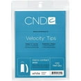thumbnail image 1 of CND Creative Nail Design Nail Tips Velocity White French Size 0-10 100ct/Tray, 1 of 1