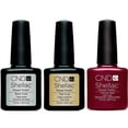 thumbnail image 1 of CND Creative Nail Gel Polish Shellac Combo - Base, Top & Crimson Sash 0.25oz/7.3mL, 1 of 1