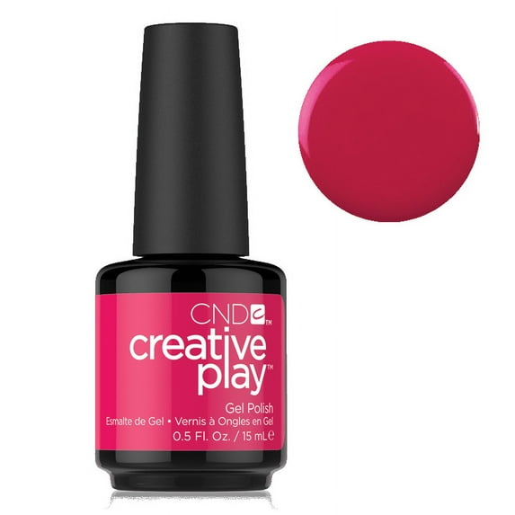 CND Creative Play Gel + Matching Nail Polish Duo - Fuchsia Fling # 500