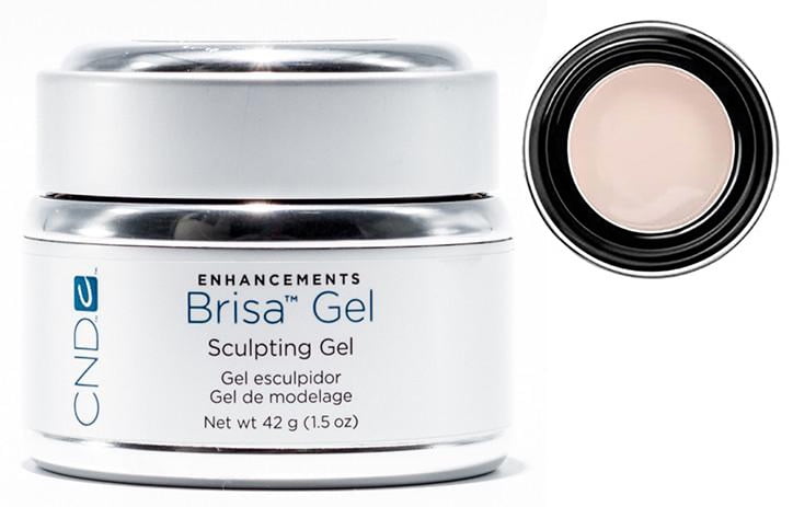 CND Enhancements Brisa Gel Sculpting Gel Neutral Beige Opaque 1.5 oz