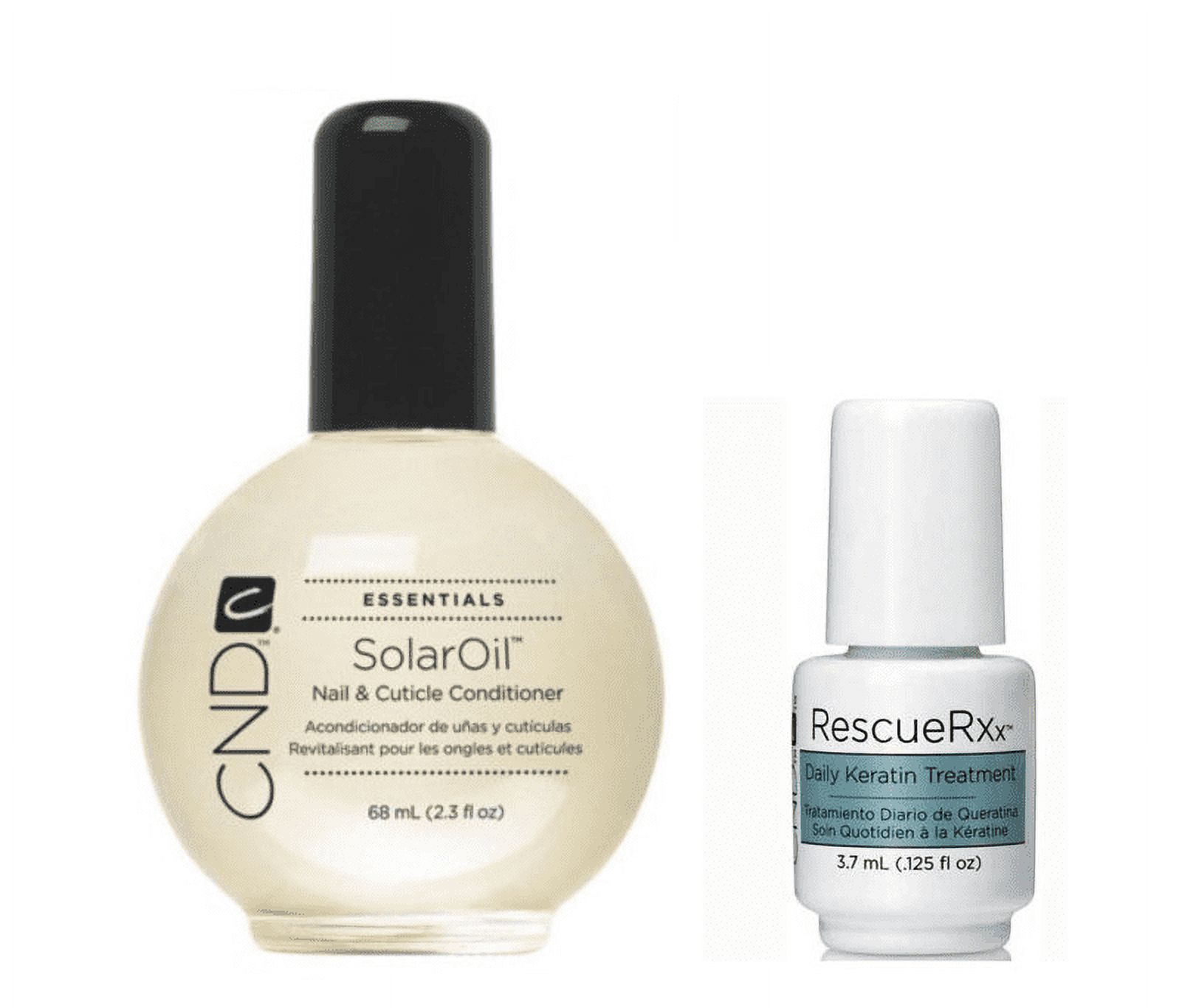 CND Essentials Nail & Cuticle Conditioner Solar Oil 2.3 Oz + FREE