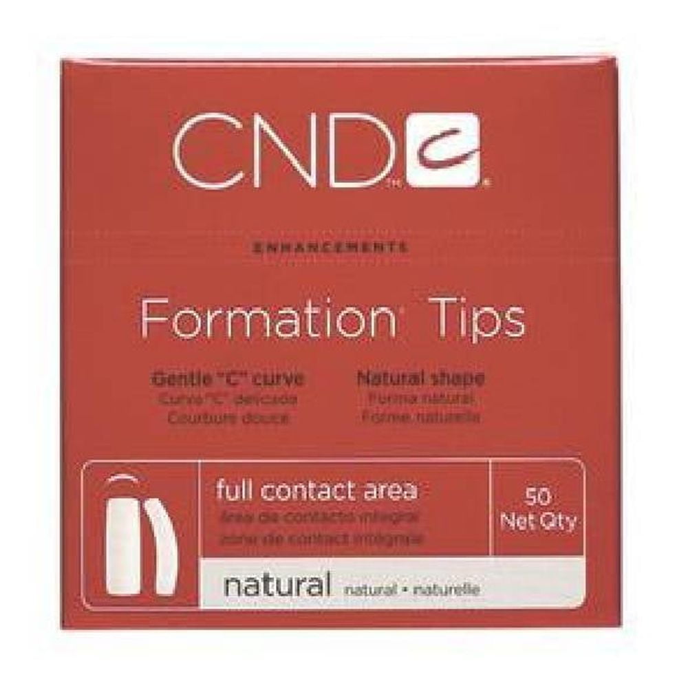 CND Formation Tips 50pcs - Natural #1