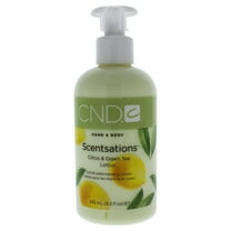 CND Hand & Body Scentsations Citrus & Green Tea Lotion, 8.3 Oz