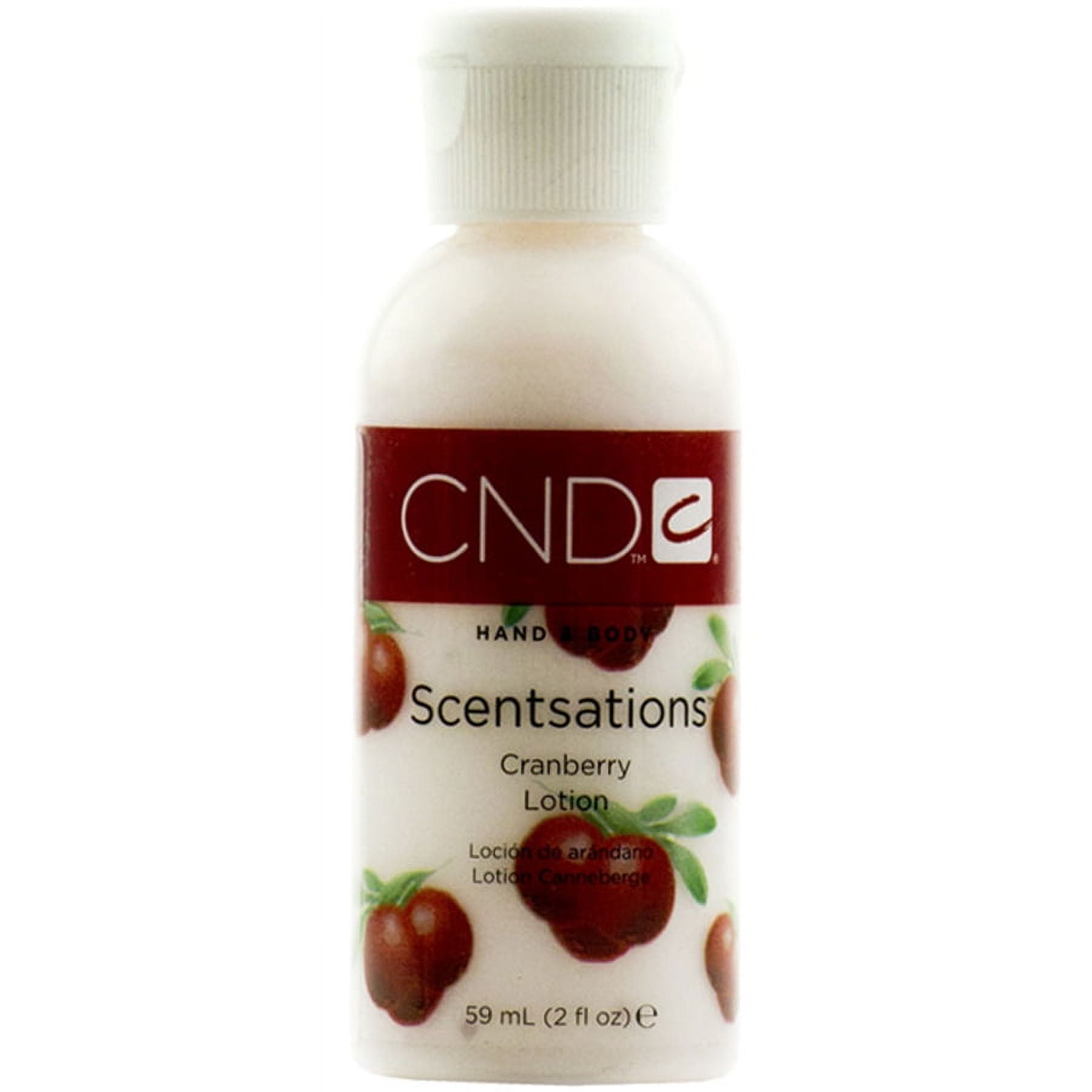 CND Hand & Body Scentsations Cranberry Lotion (Size 2 oz