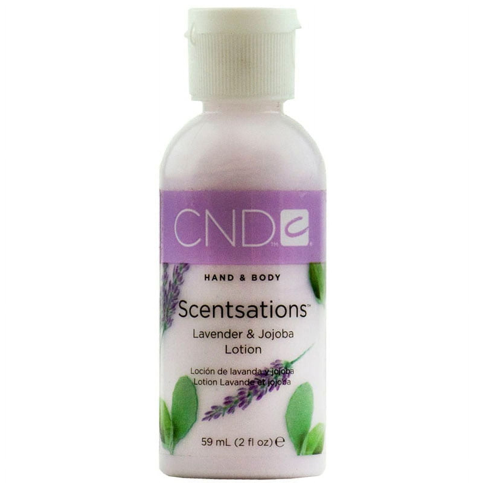 CND Hand & Body - Scentsations - Lavender & Jojoba Lotion - Size : 2 oz