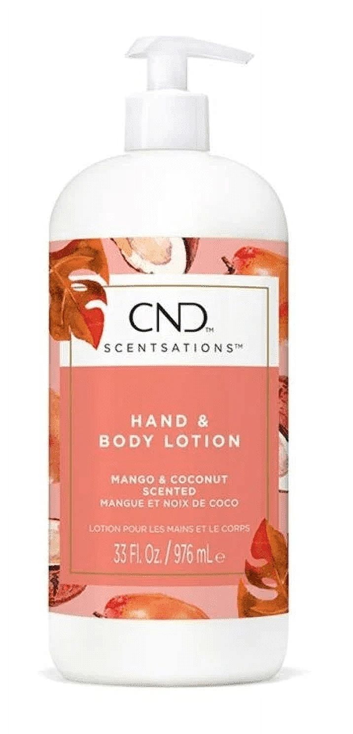 CND Hand & Body Scentsations Mango & Coconut Lotion 917 ml / 31 oz