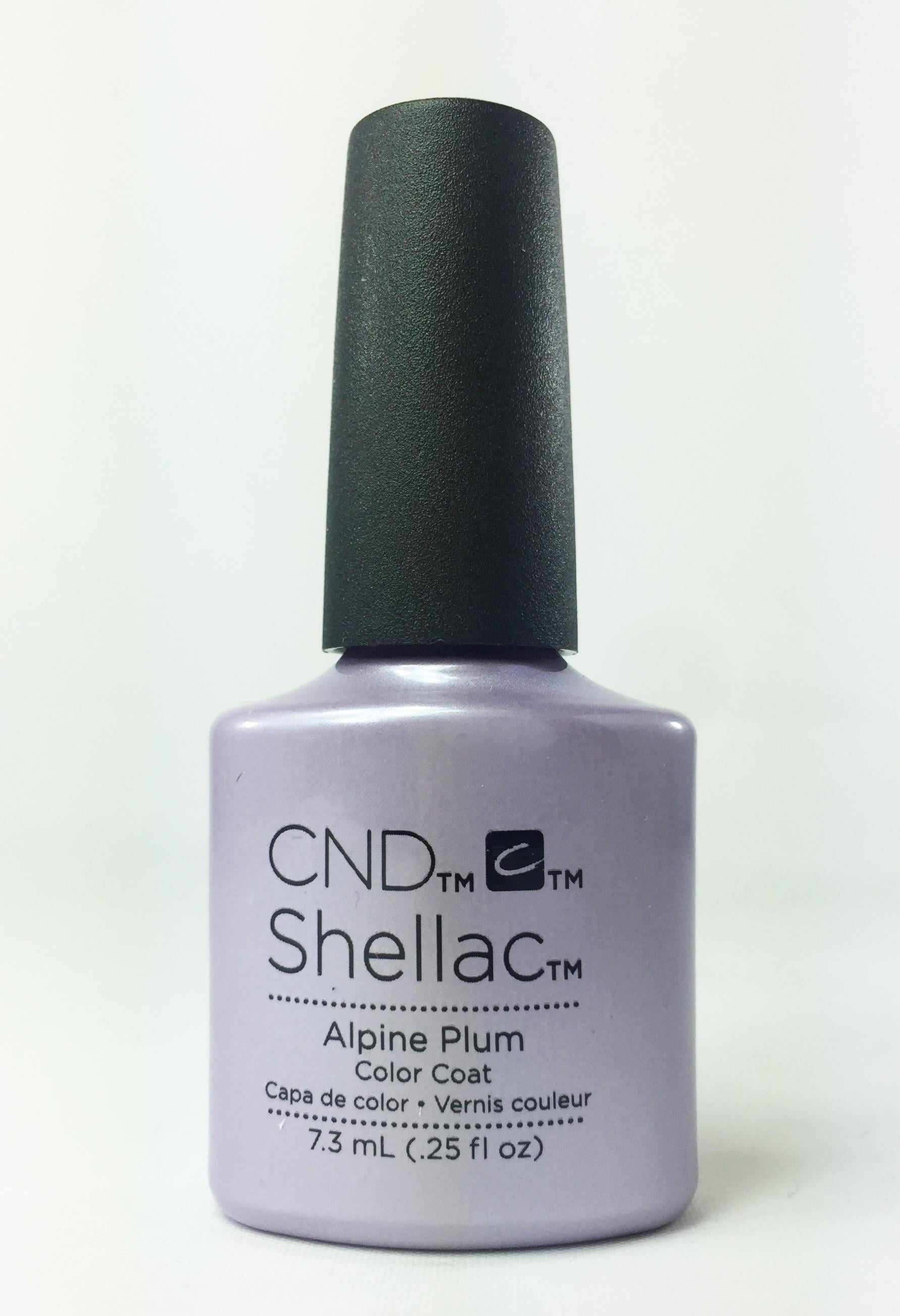 Shellac Collections CND Nail Polish Shellac Collection - A1 Alpine Plum - Walmart.com
