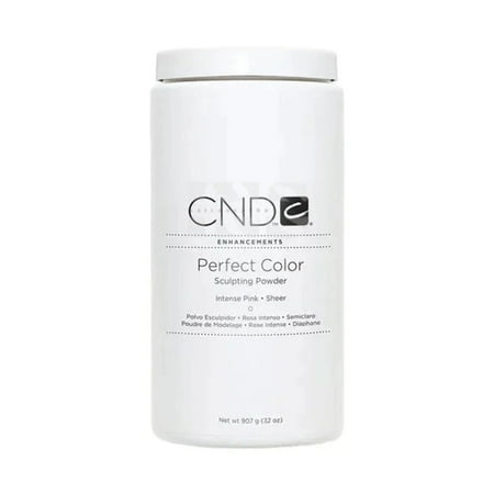 CND - Perfect Color Acrylic Powder - Intense Pink - Sheer 32 oz