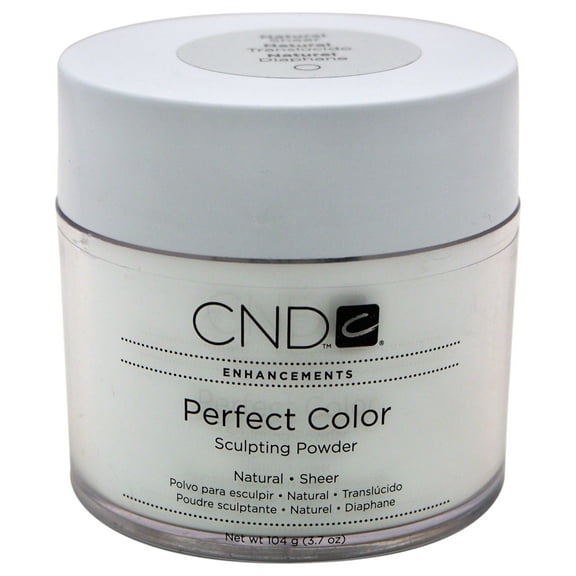 CND Perfect Color Nail Sculpting Powder, Natural and Sheer, 3.7 Oz
