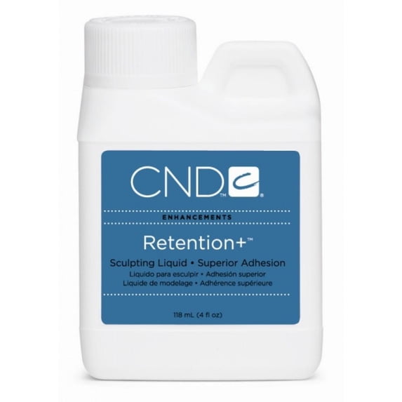 CND Retention+ Acrylic Nail Sculpting Liquid, 4 Fl Oz