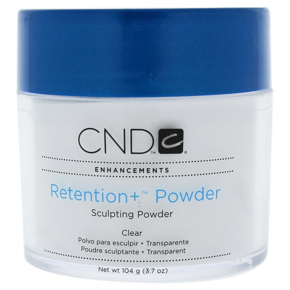CND Retention+ Acrylic Nail Sculpting Powder, Clear, 3.7 Oz