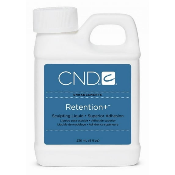 CND Retention+ Nail Sculpting Acrylic Nail Liquid, 8 Oz